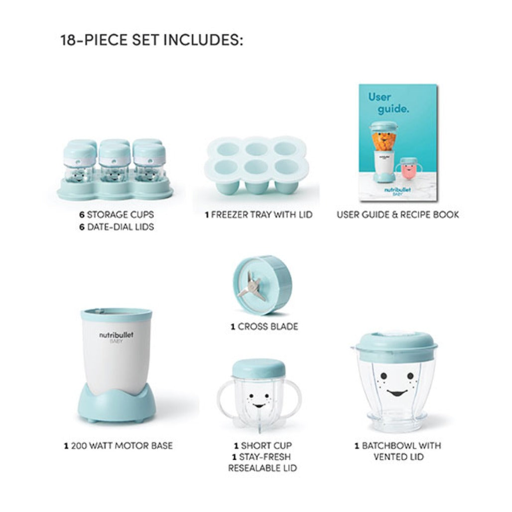 A Photo Of Nutribullet The Baby Bullet Blender - NBY-1812