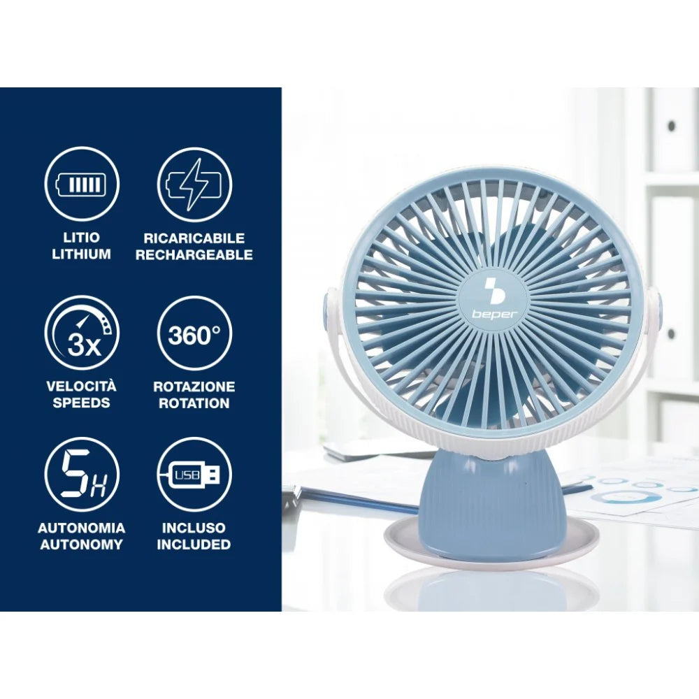 A Photo Of Beper Mini Clip Fan - P206VEN420