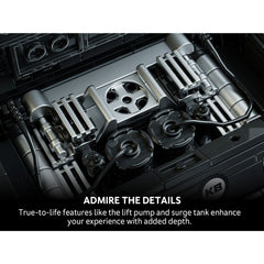 A Photo Of Nifeliz Mini HOONIKEN Muscle Car Building Set - 1605 Pieces - NF10272A