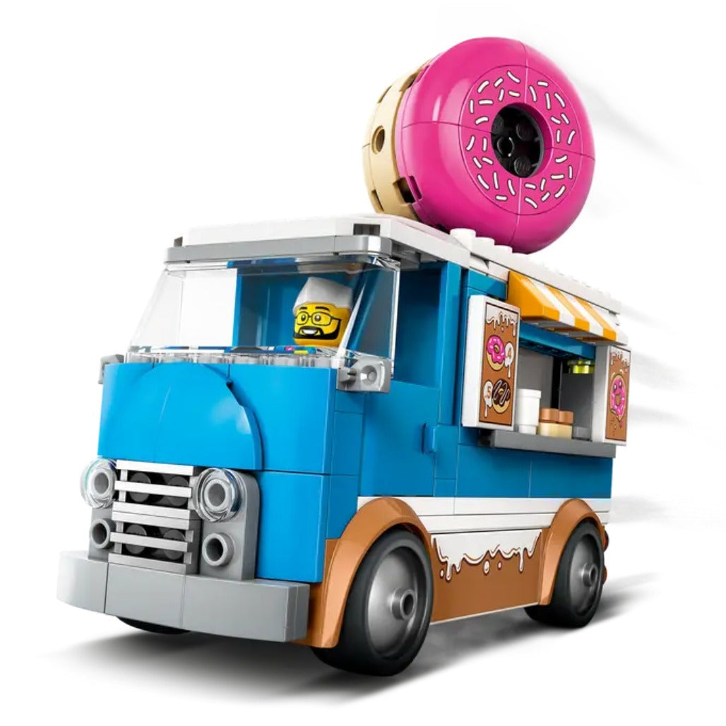 A Photo Of LEGO City Donut Truck 196 Pieces - 60452
