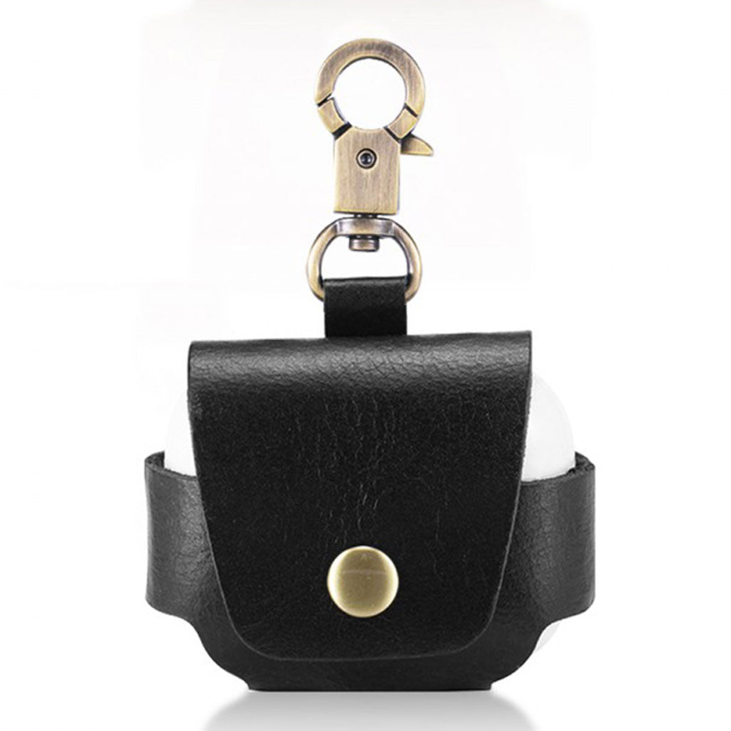 A Photo Of Green Lion Berlin Leather Case For AirPods 3