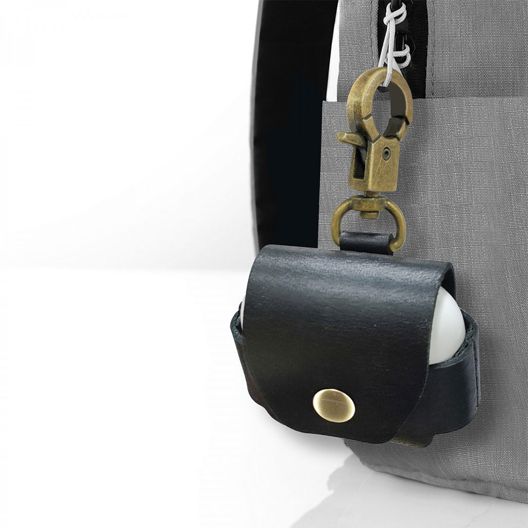 A Photo Of Green Lion Berlin Leather Case For AirPods 3