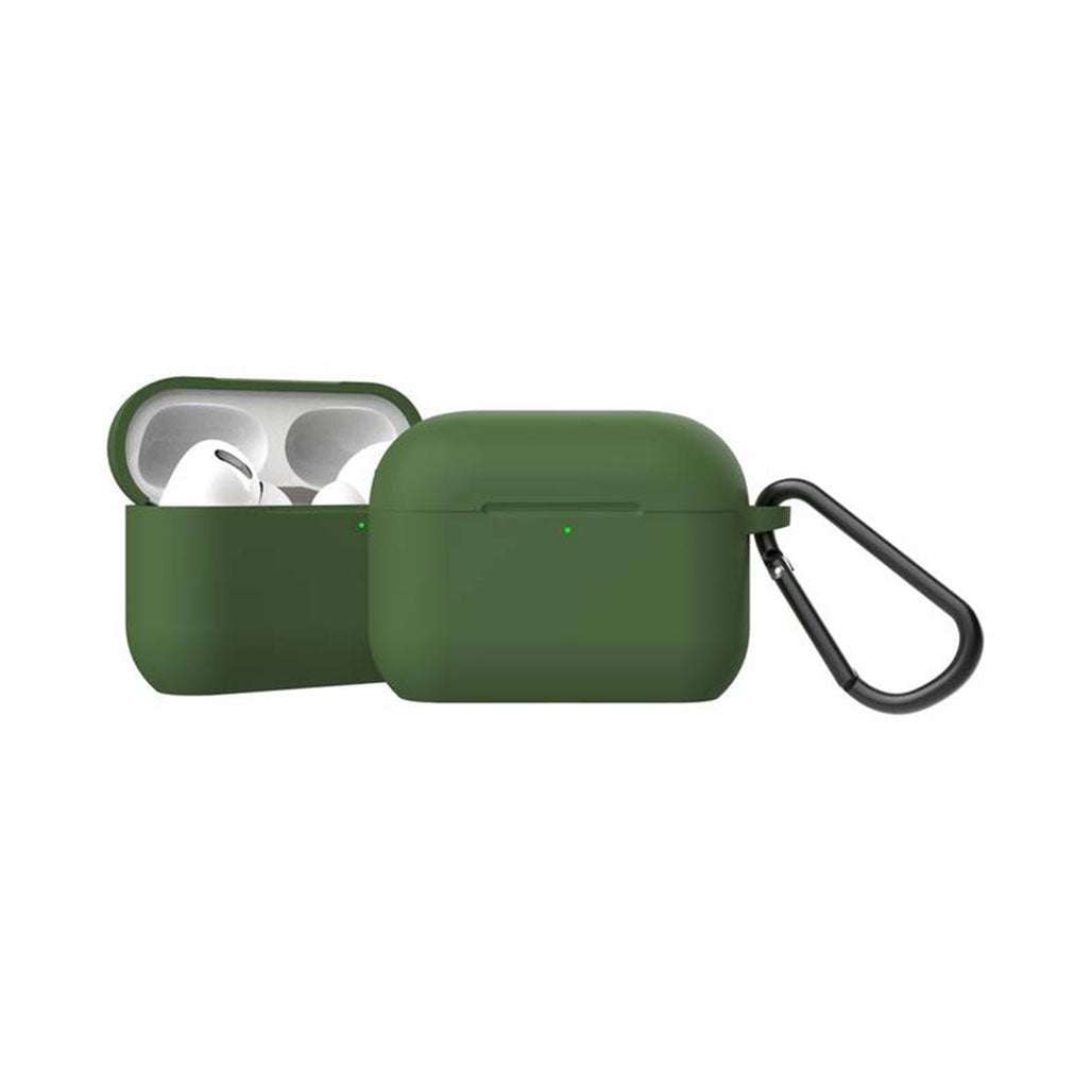 A Photo Of Green Lion Berlin Series Silicone Case For Airpods 3