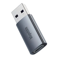 BluPebble USB-A 3.2 to USB-C OTG Adapter – 10Gbps High-Speed Data Transfer, Wide Compatibility, Sleek Design