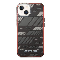 A Photo Of AMG Transparent Double Layer Case Expressive Graphic Design For iPhone 14