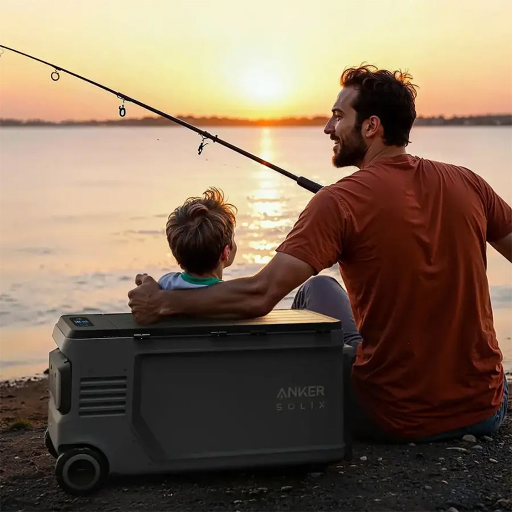 A Photo Of Anker SOLIX EverFrost 2 58L Electric Cooler (61 Qt) with 288Wh Battery