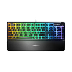 A Photo Of SteelSeries Apex 3 Wired Mechanical RGB Gaming Keyboard