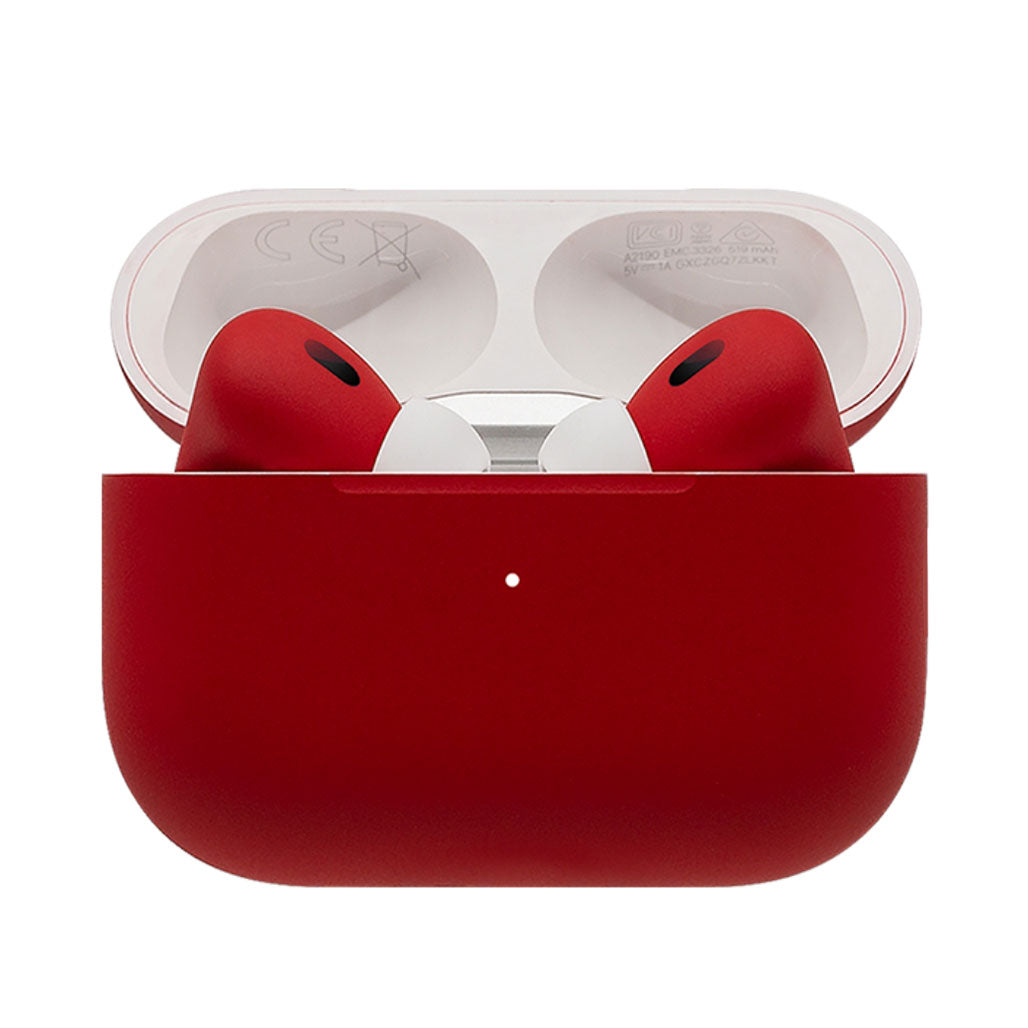 A Photo Of Apple AirPods Pro 2 Ferrari Red Full Paint by Switch