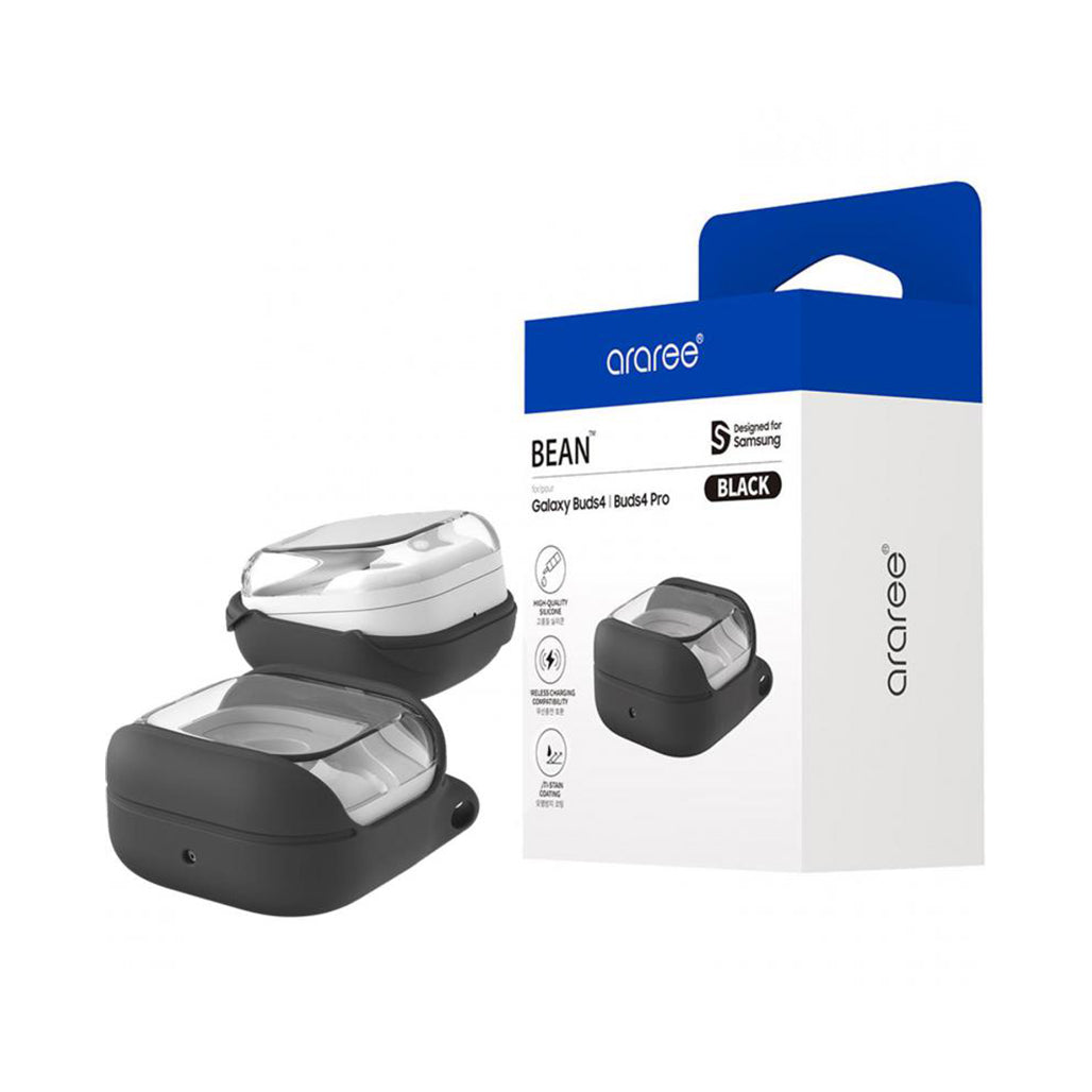 A Photo Of ARAREE Bean Silicone Case for Samsung Galaxy Buds 4 & Buds 4 Pro