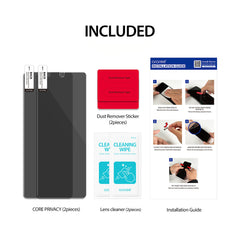 A Photo Of Araree Core Full Cover Tempered Glass For Galaxy Z Fold4 / Z Fold 5 - Included 2 Pack