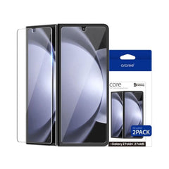 A Photo Of Araree Core Full Cover Tempered Glass For Galaxy Z Fold4 / Z Fold 5 - Included 2 Pack
