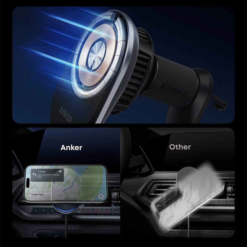 A Photo Of Anker Prime MagGo Wireless Car Charger 25W - B2933H11
