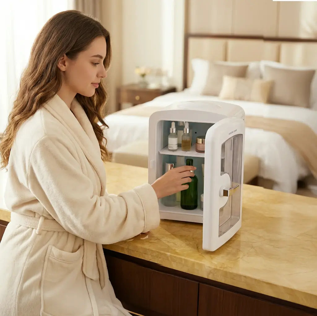 A Photo Of Green Lion GMF-65 Mini Fridge - White