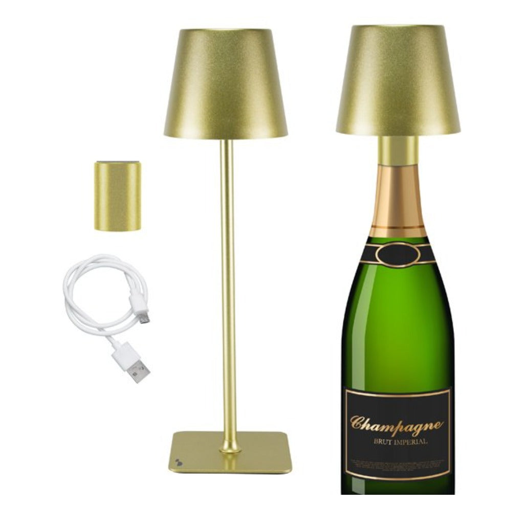 A Photo Of Beper Rechargeable 2IN1 Cristal Table Lamp - P201UTP116