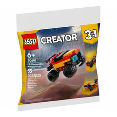 A Photo Of LEGO Mini Convertible Monster Truck 55 Pieces - 30691