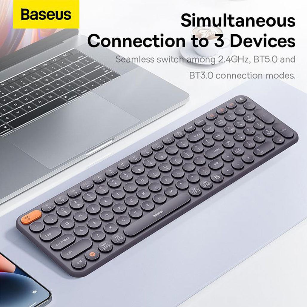 A Photo Of Baseus K01B Wireless Tri-Mode Keyboard