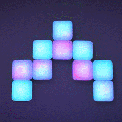 A Photo Of Govee Mini Panel Lights - H8069