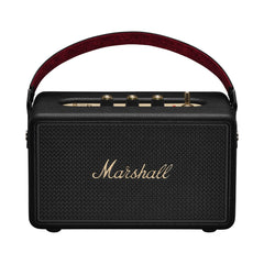 A Photo Of Marshall Kilburn III Portable Bluetooth Speaker - Black & Brass