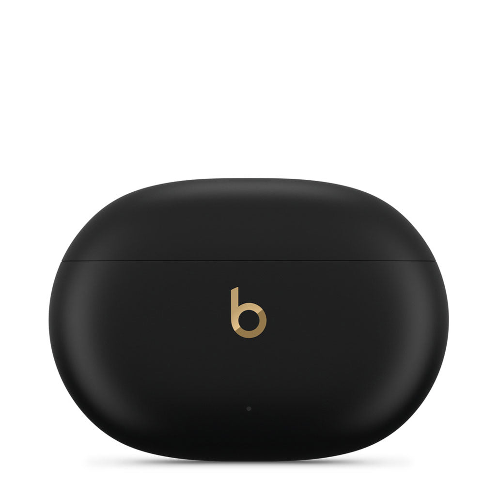 A Photo Of Beats Studio Buds+ - True Wireless Noise Cancelling Earbuds | Black/Gold