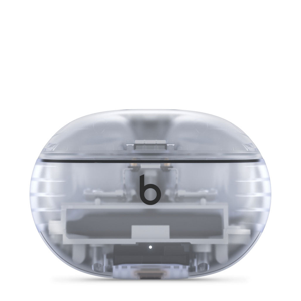 A Photo Of Beats Studio Buds+ - Transparent True Wireless Noise Cancelling Earbuds