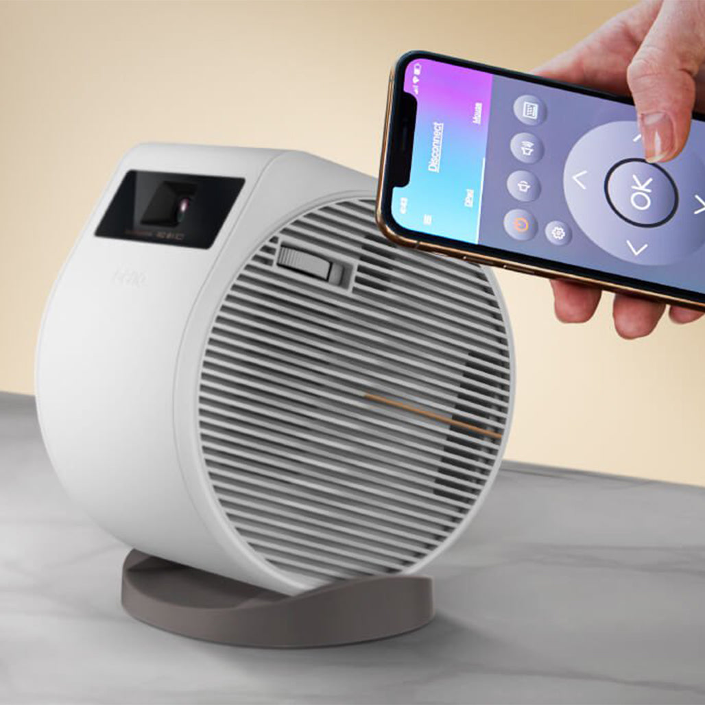 A Photo Of BenQ GV11 | Portable Smart Projector with Rotating Angle Projection, Android TV, Wireless Casting