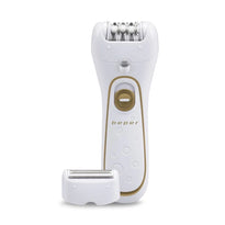 Beper 2-in-1 Electric Epilator & Shaver with LED Light – Rechargeable used for Sensitive Areas & Travel Use