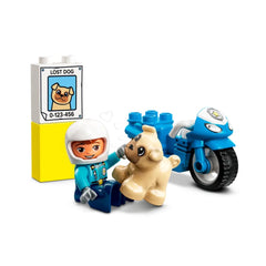 A Photo Of LEGO Duplo Police Motorcycle 5 Pieces - 10967