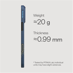 A Photo Of Pitaka Moment Milky Way Galaxy iPhone 17 Pro Max Ultra-Slim Case