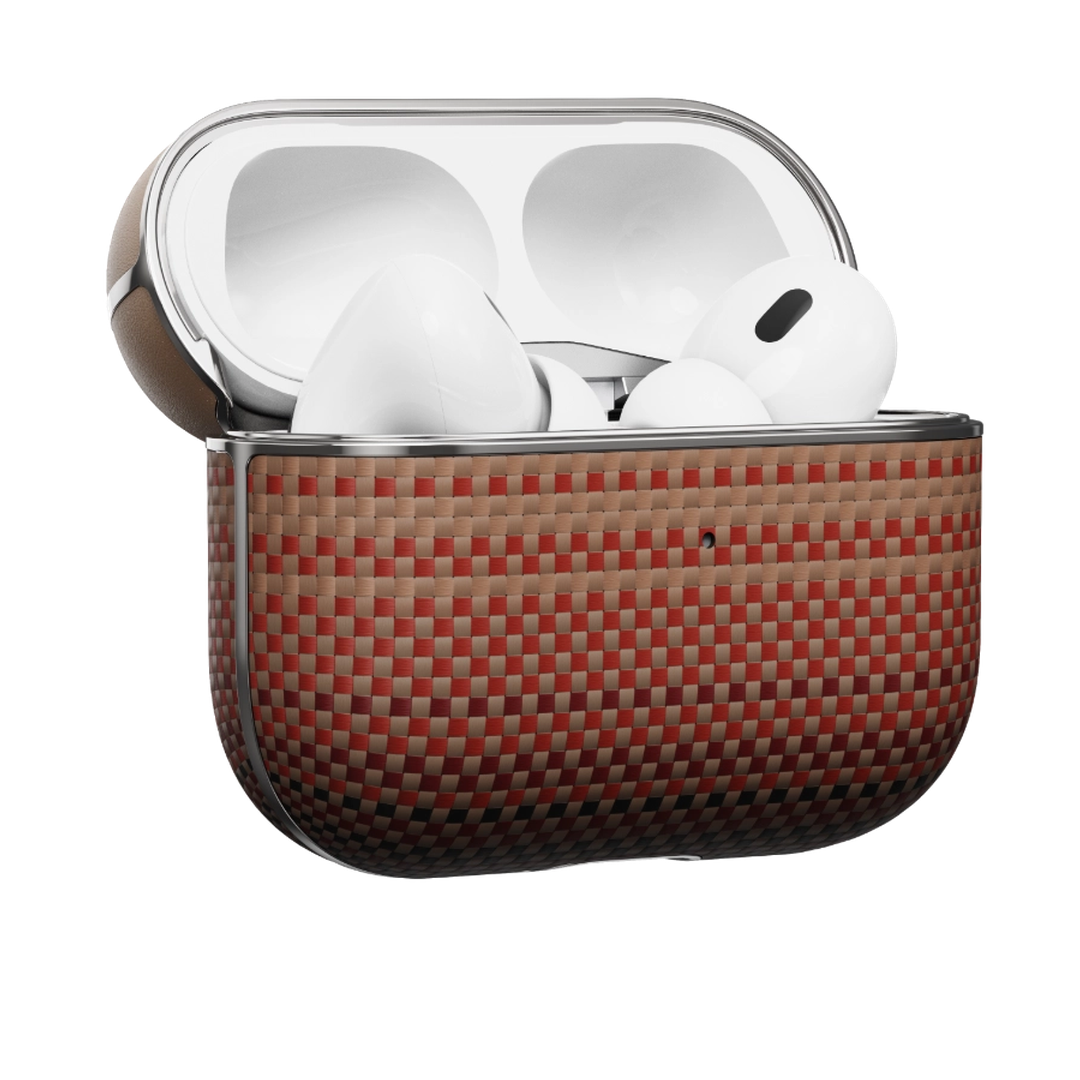 A Photo Of Pitaka Aramid Fiber Case for AirPods Pro 2