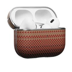 A Photo Of Pitaka Aramid Fiber Case for AirPods Pro 2