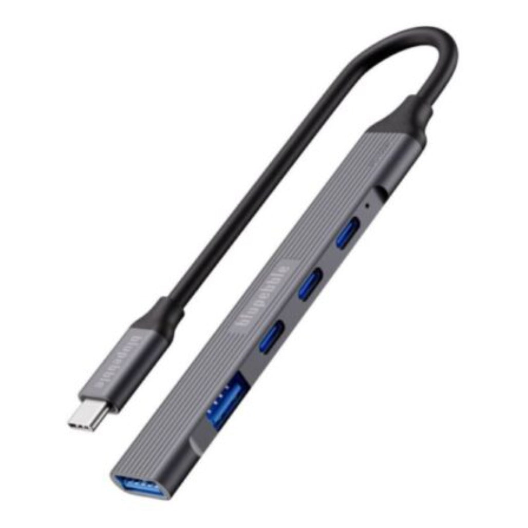 A Photo Of Blupebble C5 Multi Hub - 5-Port USB-C Hub with Power Delivery