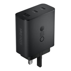 A Photo Of CMF by Nothing GaN Fast Charger – 3-in-1 Compact USB-C Charger (65W/100W/140W) with Smart Power Distribution & Wide Compatibility