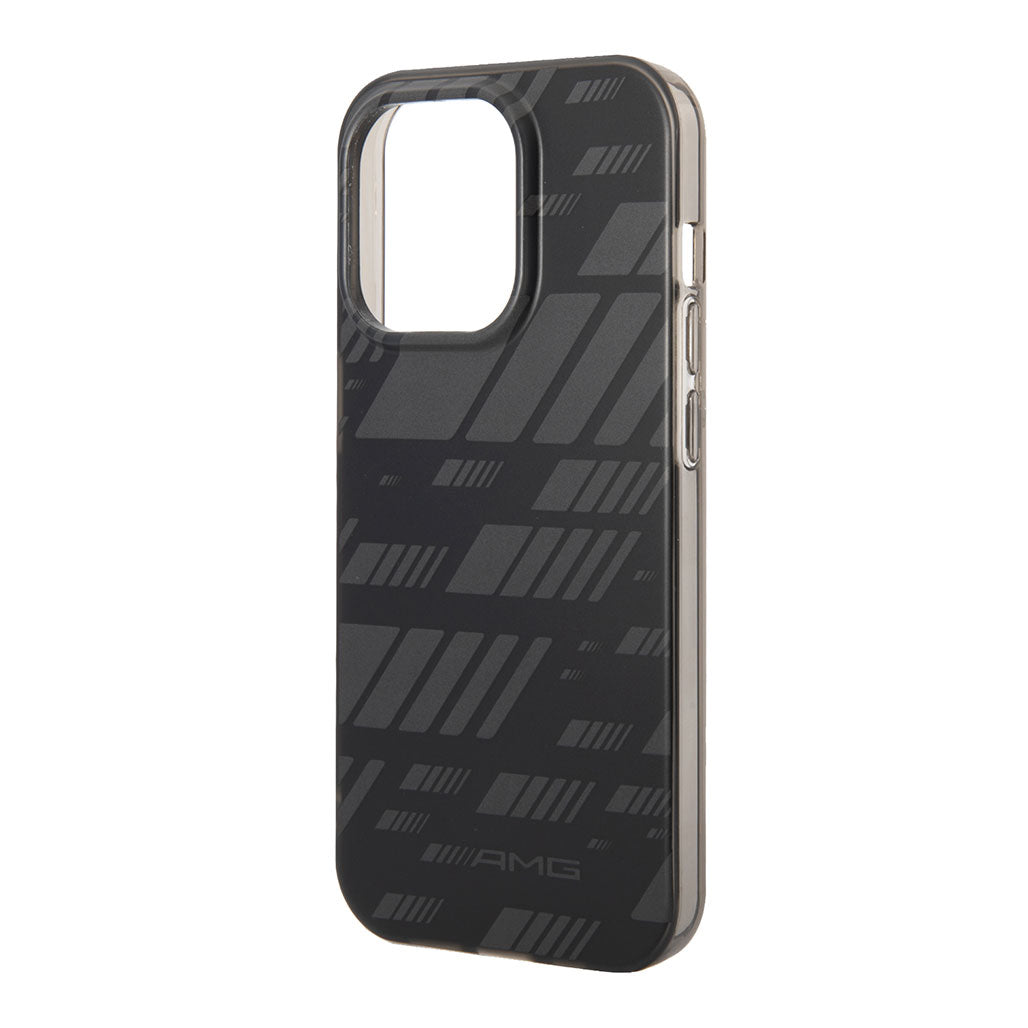 A Photo Of AMG Frosted PC Case With Expressive Graphic Design For iPhone 14 Pro