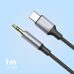 A Photo Of Blupebble USB-C to 3.5mm Male Cable - 1m