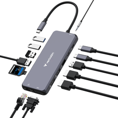 A Photo Of Verbatim USB-C Pro 14-Port Multiport Hub