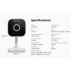 A Photo Of Sonoff CAM Slim Gen 2 - CAM-S2