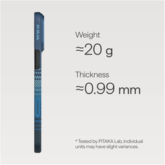 A Photo Of Pitaka Moment Moonrise iPhone 17 Pro Max Ultra-Slim Case