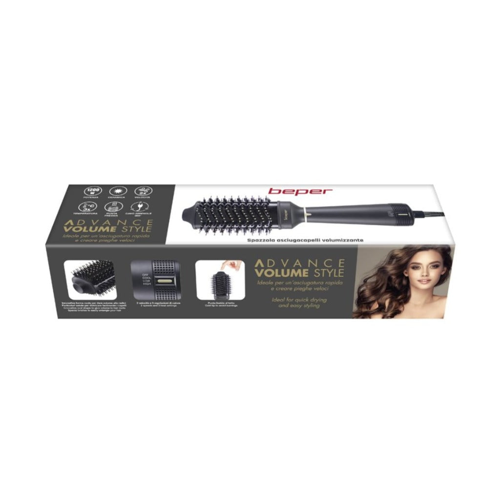 A Photo Of Beper Hair Dryer and Volumizer Hot Air Brush - P301PIS102