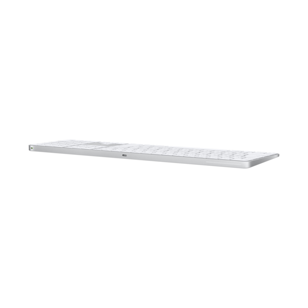 A Photo Of Apple Magic Keyboard with Touch ID and Numeric Keypad for Mac (USB-C) - Arabic - MXK73AB/A