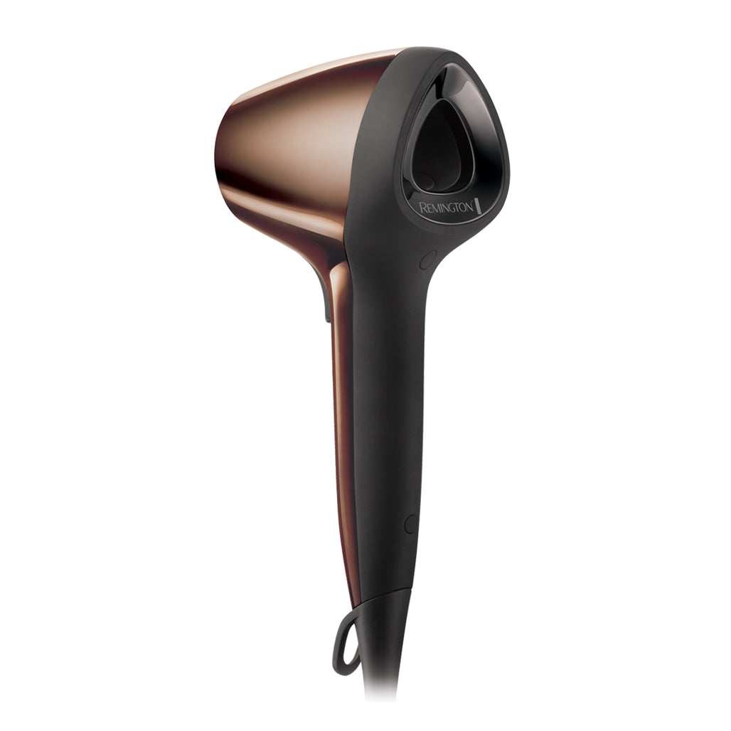 A Photo Of Remington AIR3D Hair Dryer Bronze