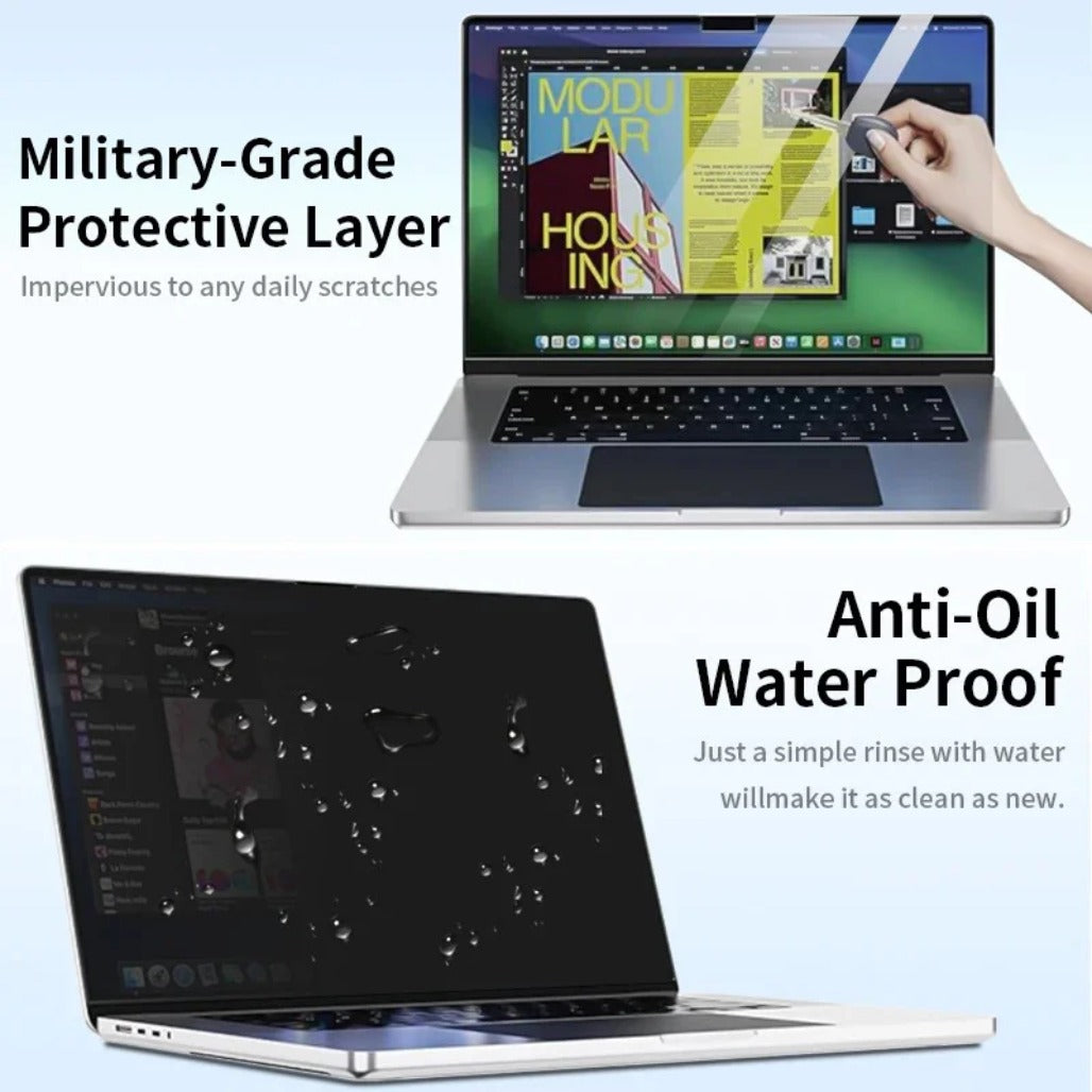 A Photo Of 360 Degree Privacy Screen Protector for MacBook - 13.6