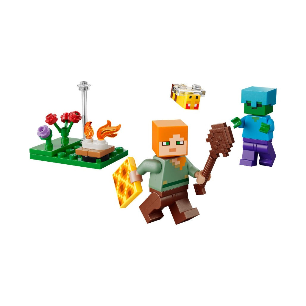A Photo Of LEGO Alex's Campfire Conflict - 31 Pieces - 30732