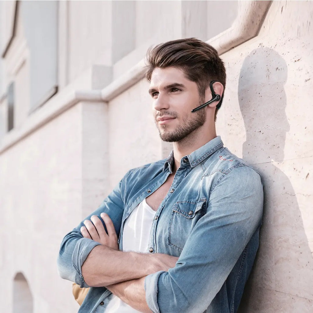 A Photo Of Green Lion Communicate Pro Over-Ear Headset - Black