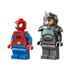 A Photo Of LEGO Marvel Spidey on his Motorcycle vs. Rhino 61 Pieces - 11206
