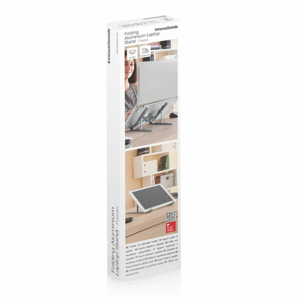 A Photo Of InnovaGoods Foldable and Adjustable Laptop Stand - V0103767