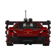 A Photo Of Mould King Ferrari 296 GT3 Supercar Model Building Toy Set - 416 Pieces - 27087
