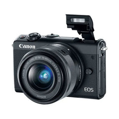 A Photo Of Canon EOS M100 - Mirrorless Digital Camera with 15-45mm Lens