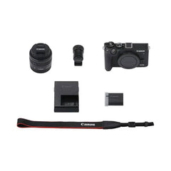 A Photo Of Canon EOS M6 Mark II - Mirrorless Camera with 15-45mm Lens