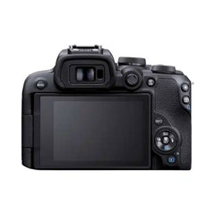 A Photo Of Canon EOS R10 - Mirrorless Camera with RF-S 18-45mm Lens