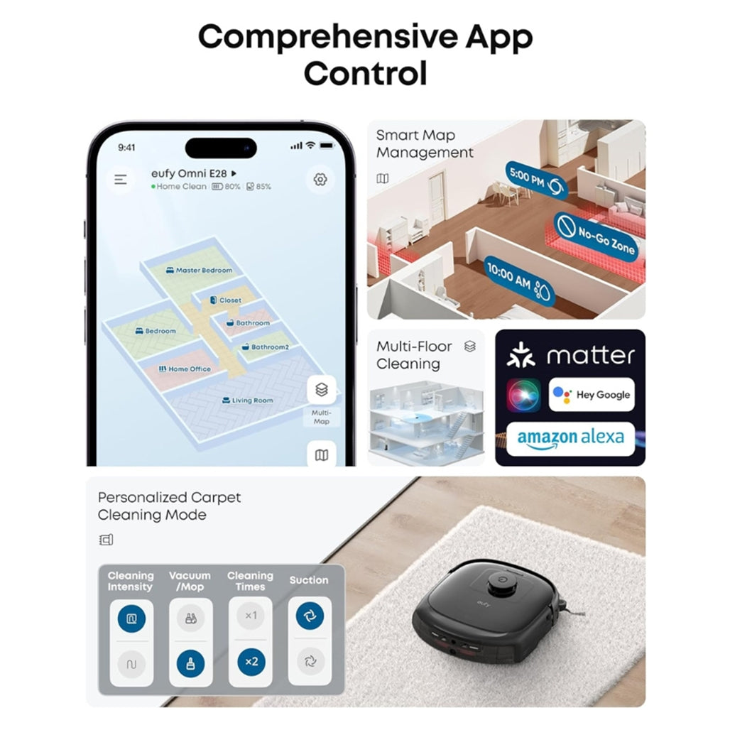 A Photo Of Eufy Robot Vacuum Omni E25